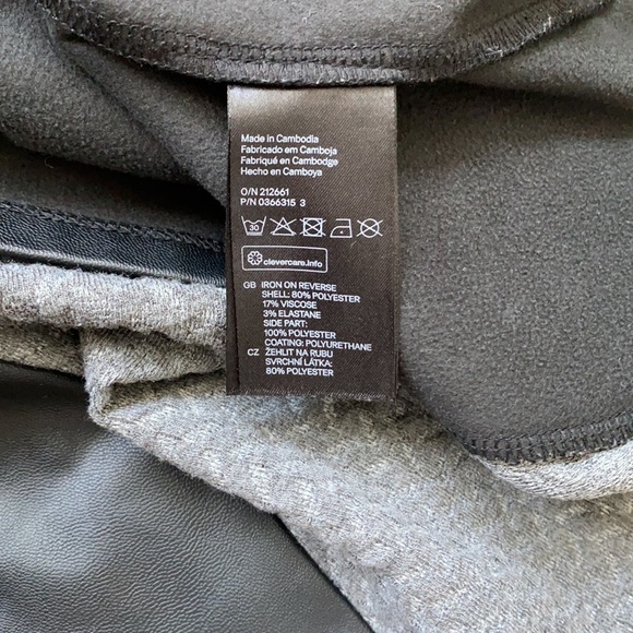 Women’s H&M faux leather dress - Picture 6 of 8